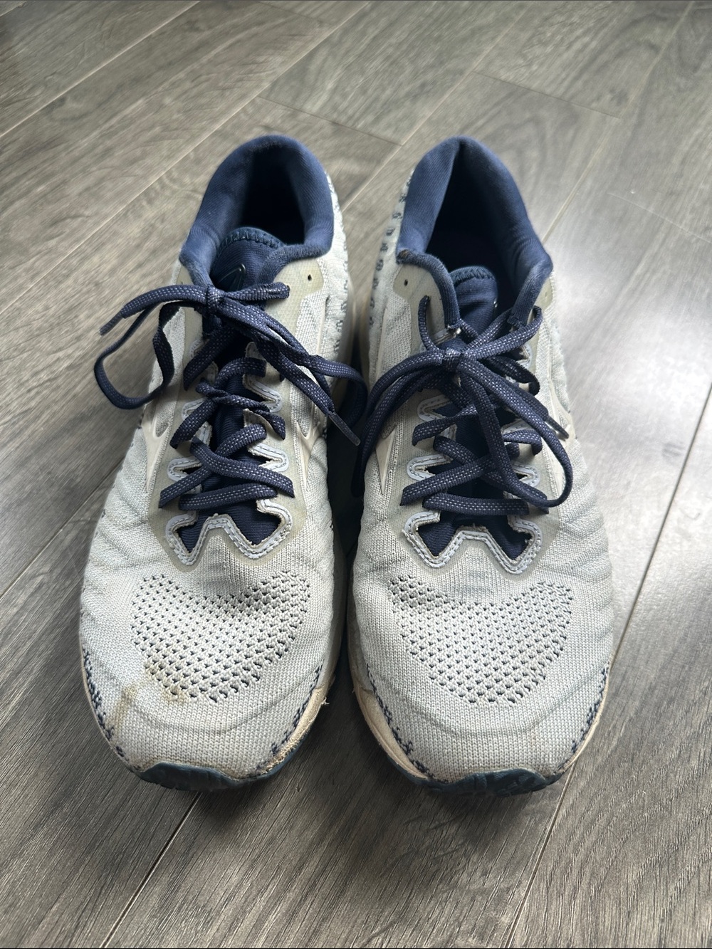 Mizuno Men's Running Sneakers - Navy & Light Gray